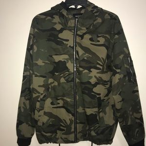 Camo Bomber Jacket